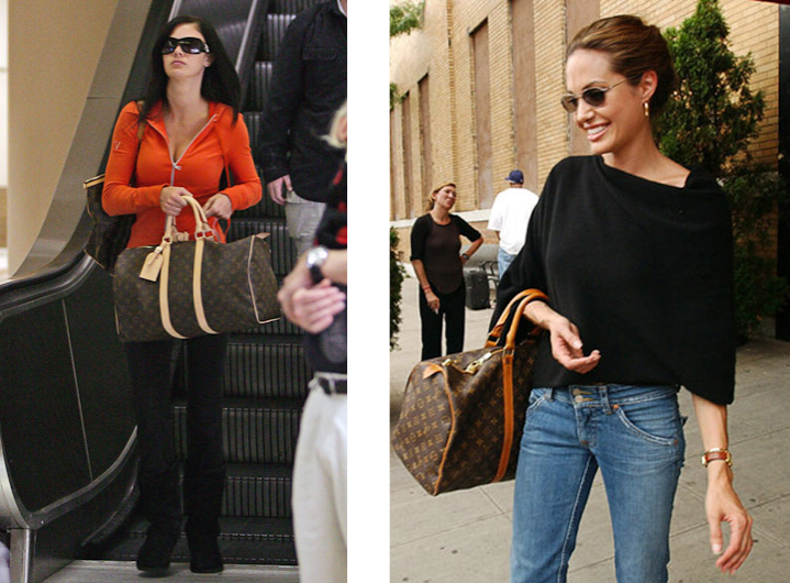 lv keepall size comparison